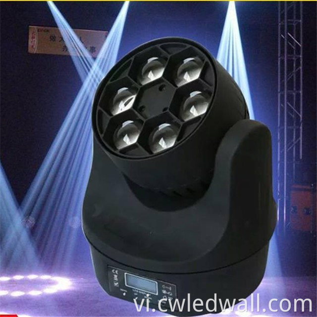 6×15W Mini Bee Eye Stage Lights Dj Music Live